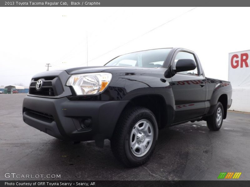 Black / Graphite 2013 Toyota Tacoma Regular Cab