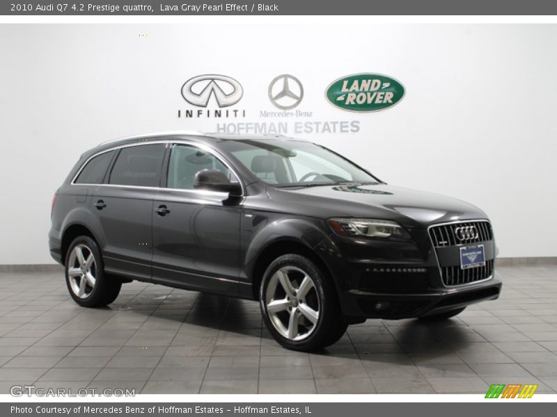 Lava Gray Pearl Effect / Black 2010 Audi Q7 4.2 Prestige quattro