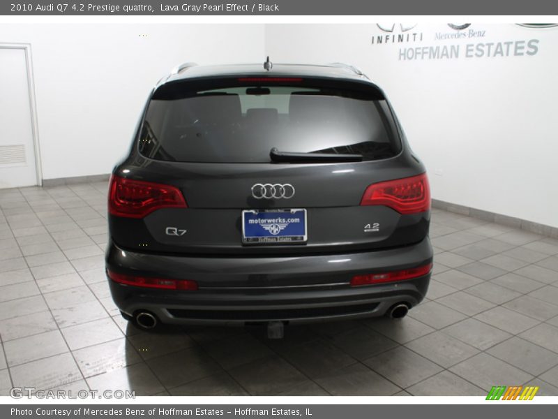 Lava Gray Pearl Effect / Black 2010 Audi Q7 4.2 Prestige quattro