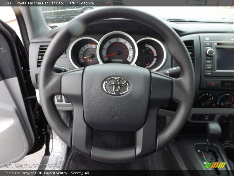 Black / Graphite 2013 Toyota Tacoma Regular Cab