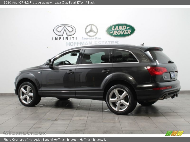Lava Gray Pearl Effect / Black 2010 Audi Q7 4.2 Prestige quattro