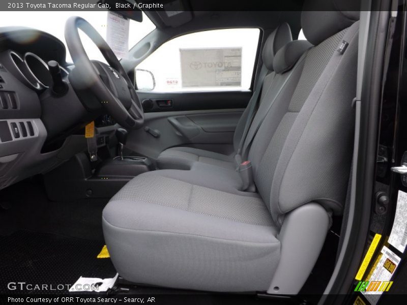 Black / Graphite 2013 Toyota Tacoma Regular Cab