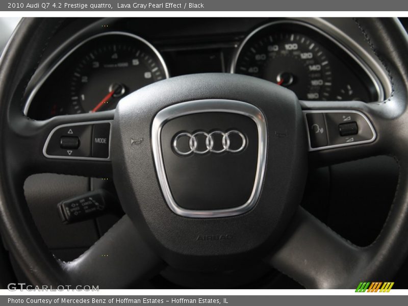 Lava Gray Pearl Effect / Black 2010 Audi Q7 4.2 Prestige quattro