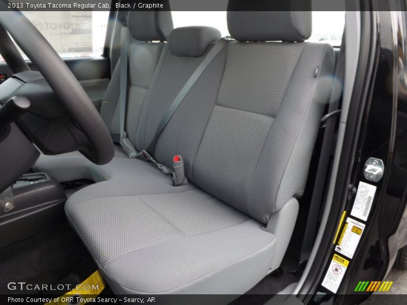 Black / Graphite 2013 Toyota Tacoma Regular Cab