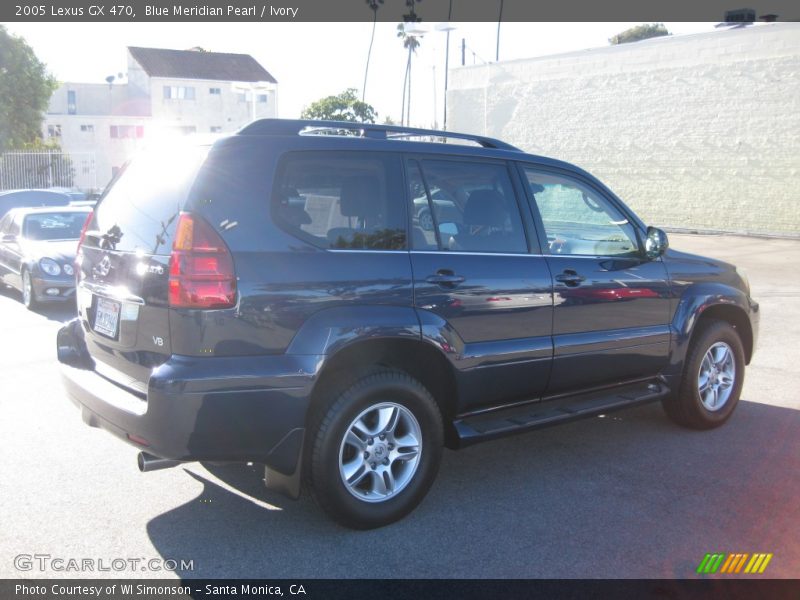 Blue Meridian Pearl / Ivory 2005 Lexus GX 470