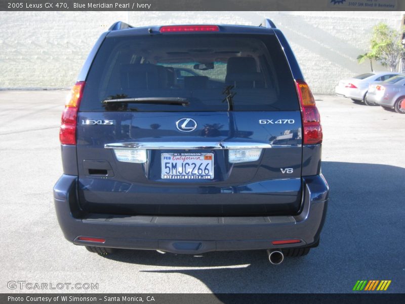 Blue Meridian Pearl / Ivory 2005 Lexus GX 470