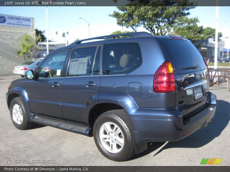 Blue Meridian Pearl / Ivory 2005 Lexus GX 470