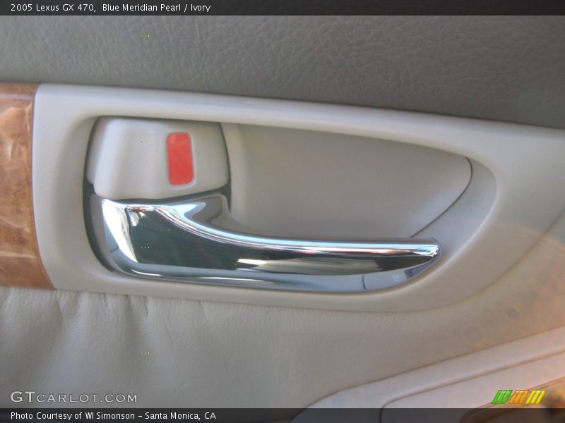 Blue Meridian Pearl / Ivory 2005 Lexus GX 470