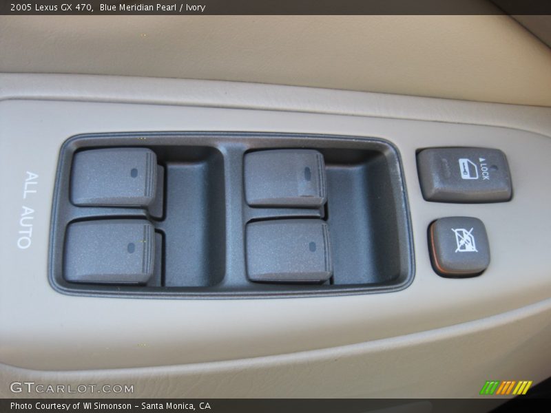Blue Meridian Pearl / Ivory 2005 Lexus GX 470