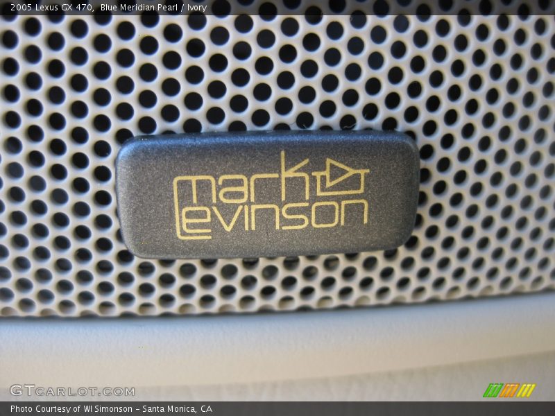 Blue Meridian Pearl / Ivory 2005 Lexus GX 470