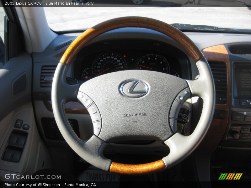 Blue Meridian Pearl / Ivory 2005 Lexus GX 470