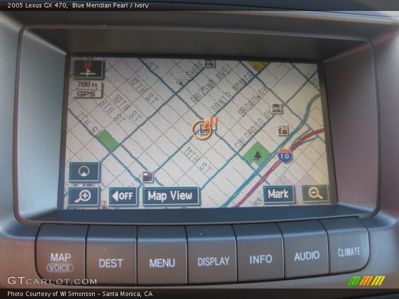 Blue Meridian Pearl / Ivory 2005 Lexus GX 470