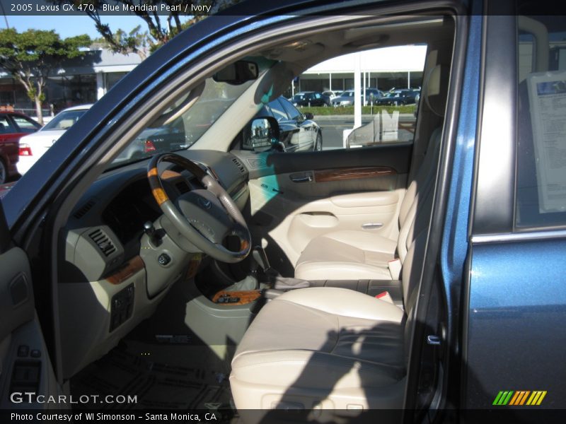 Blue Meridian Pearl / Ivory 2005 Lexus GX 470