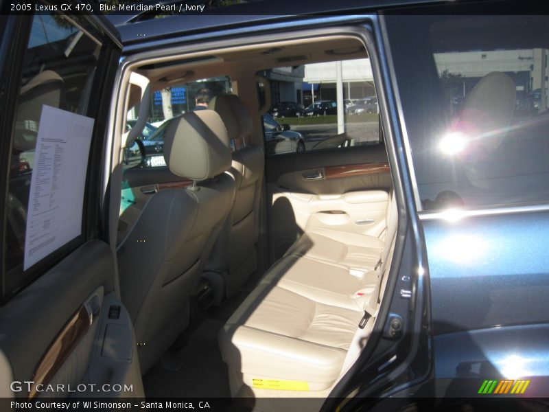 Blue Meridian Pearl / Ivory 2005 Lexus GX 470