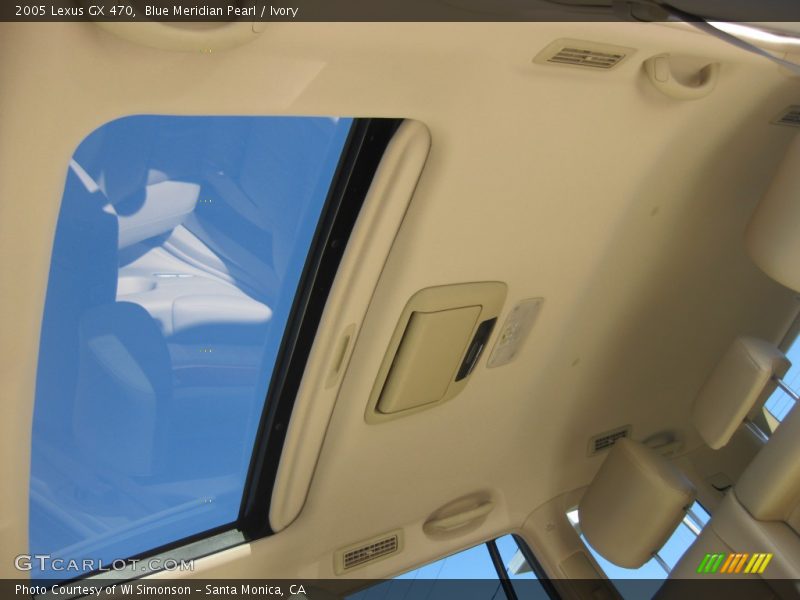 Blue Meridian Pearl / Ivory 2005 Lexus GX 470