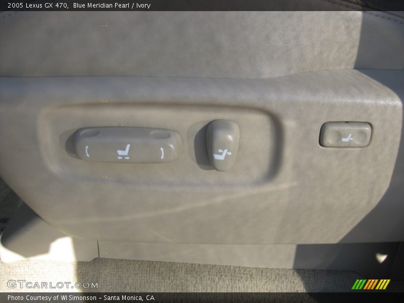 Blue Meridian Pearl / Ivory 2005 Lexus GX 470