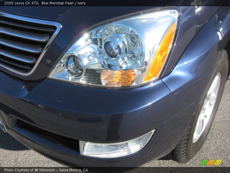 Blue Meridian Pearl / Ivory 2005 Lexus GX 470