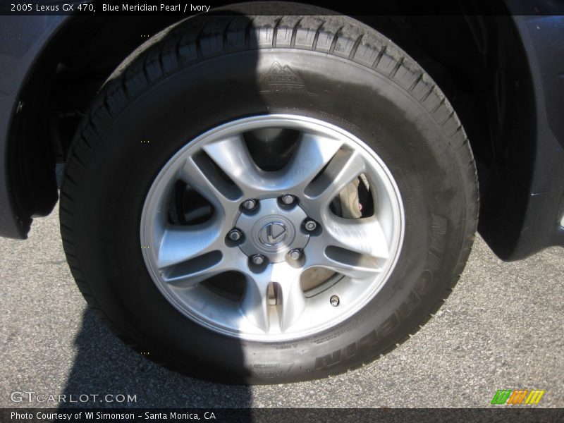 Blue Meridian Pearl / Ivory 2005 Lexus GX 470