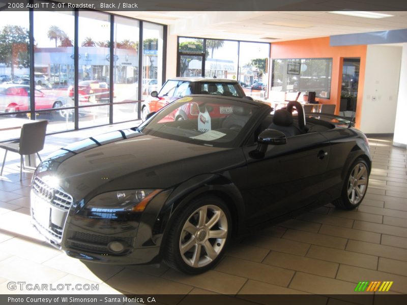 Black / Black 2008 Audi TT 2.0T Roadster