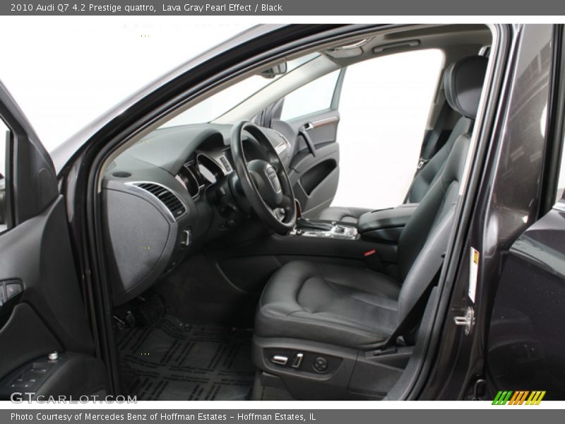 Front Seat of 2010 Q7 4.2 Prestige quattro