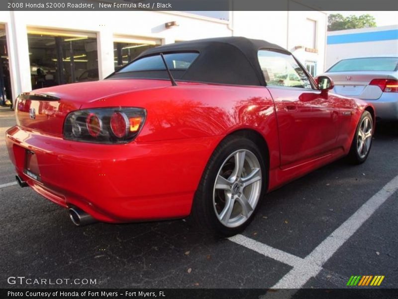 New Formula Red / Black 2008 Honda S2000 Roadster