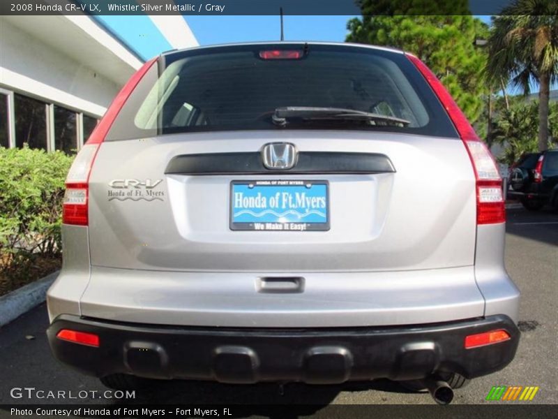 Whistler Silver Metallic / Gray 2008 Honda CR-V LX