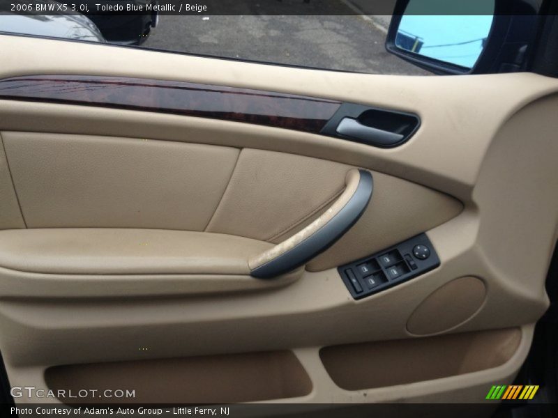 Toledo Blue Metallic / Beige 2006 BMW X5 3.0i