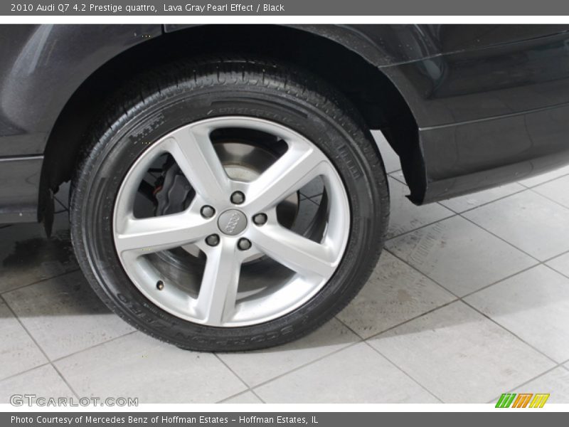 Lava Gray Pearl Effect / Black 2010 Audi Q7 4.2 Prestige quattro