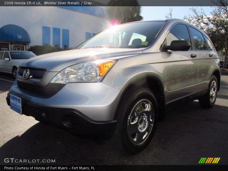 Whistler Silver Metallic / Gray 2008 Honda CR-V LX
