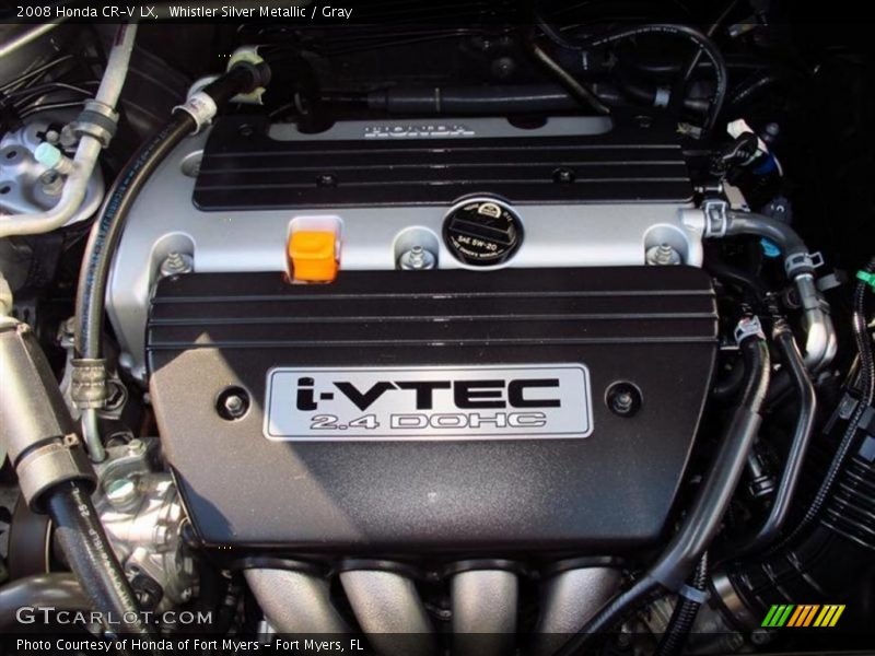 Whistler Silver Metallic / Gray 2008 Honda CR-V LX