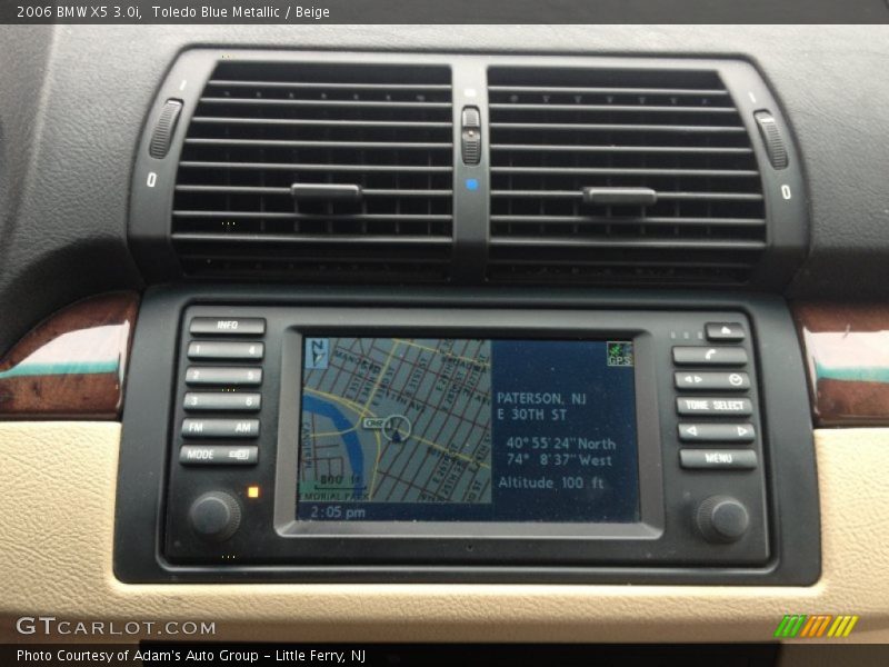 Toledo Blue Metallic / Beige 2006 BMW X5 3.0i