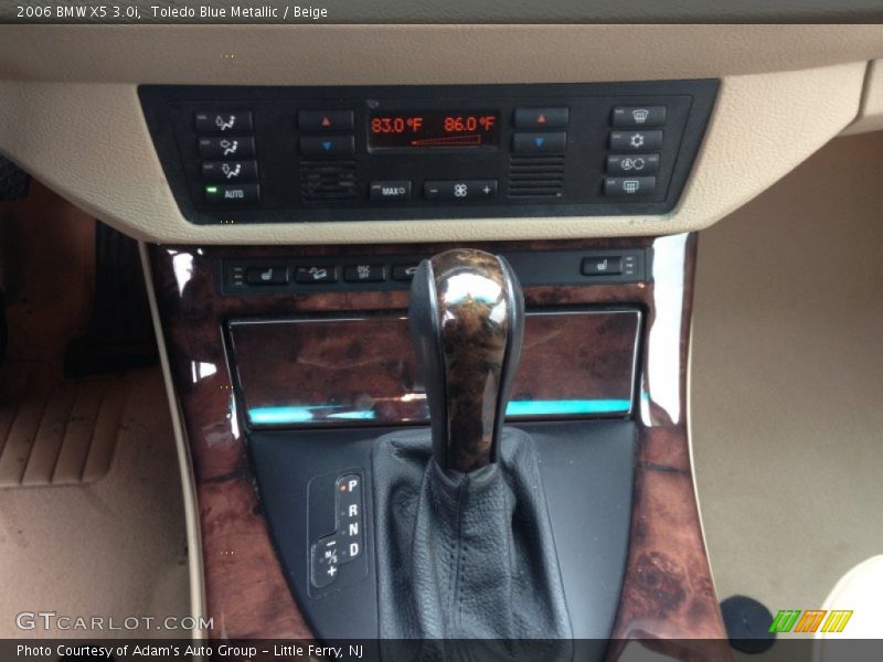 Toledo Blue Metallic / Beige 2006 BMW X5 3.0i