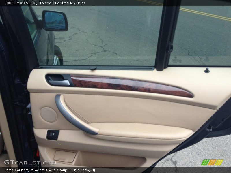 Toledo Blue Metallic / Beige 2006 BMW X5 3.0i