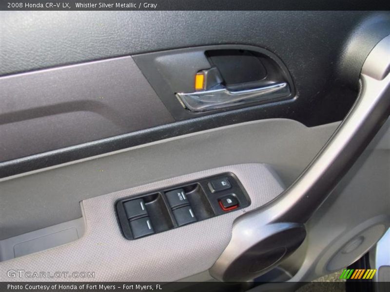 Whistler Silver Metallic / Gray 2008 Honda CR-V LX