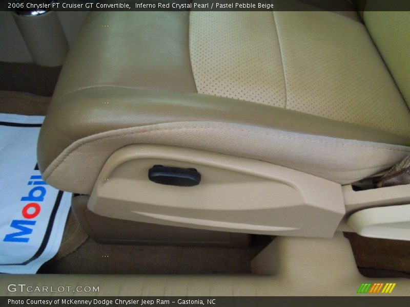Inferno Red Crystal Pearl / Pastel Pebble Beige 2006 Chrysler PT Cruiser GT Convertible