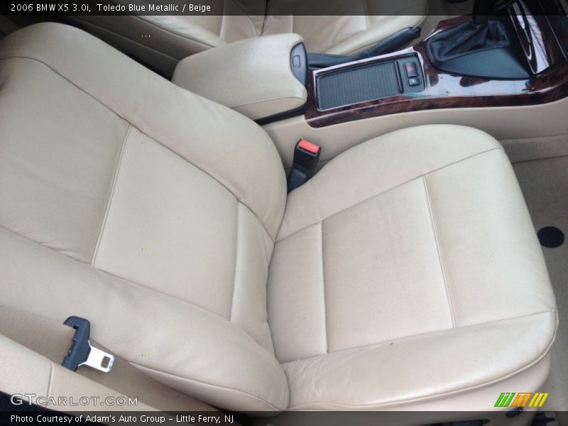 Toledo Blue Metallic / Beige 2006 BMW X5 3.0i