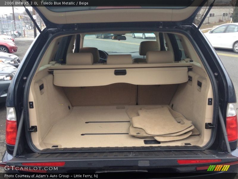 Toledo Blue Metallic / Beige 2006 BMW X5 3.0i