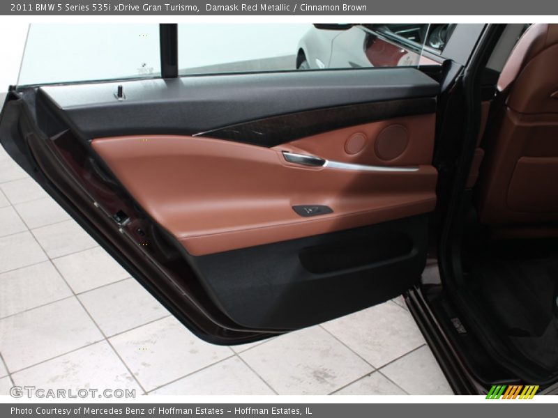 Damask Red Metallic / Cinnamon Brown 2011 BMW 5 Series 535i xDrive Gran Turismo
