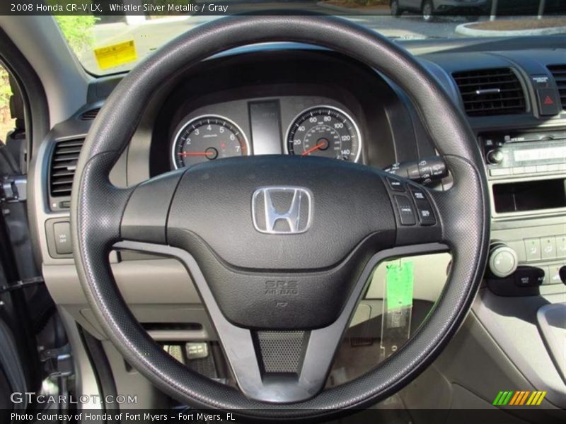 Whistler Silver Metallic / Gray 2008 Honda CR-V LX