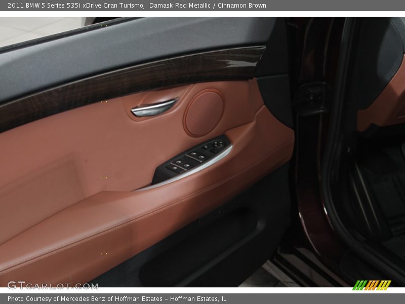 Damask Red Metallic / Cinnamon Brown 2011 BMW 5 Series 535i xDrive Gran Turismo