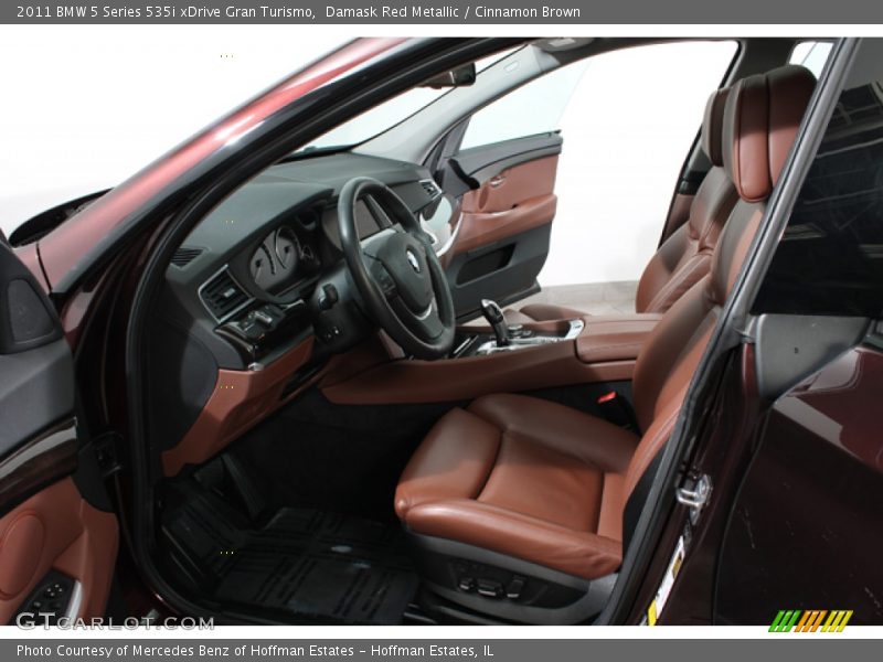 Front Seat of 2011 5 Series 535i xDrive Gran Turismo