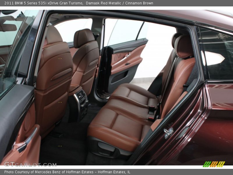 Rear Seat of 2011 5 Series 535i xDrive Gran Turismo