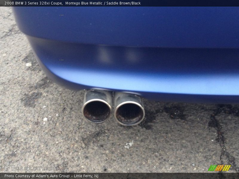 Montego Blue Metallic / Saddle Brown/Black 2008 BMW 3 Series 328xi Coupe