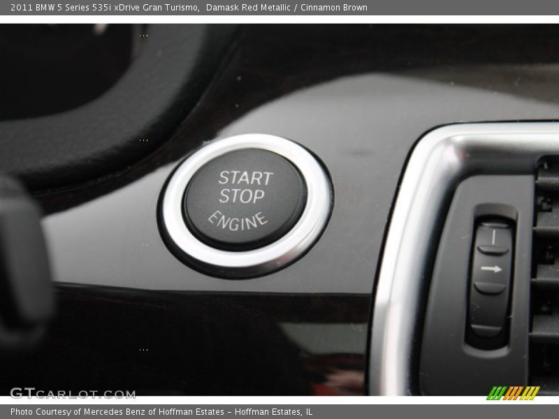 Damask Red Metallic / Cinnamon Brown 2011 BMW 5 Series 535i xDrive Gran Turismo