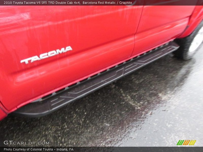 Barcelona Red Metallic / Graphite 2010 Toyota Tacoma V6 SR5 TRD Double Cab 4x4