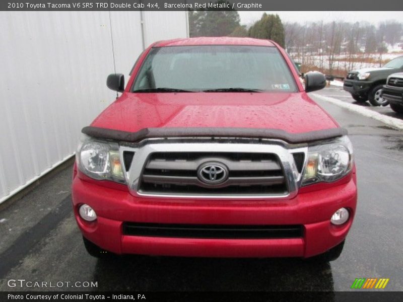 Barcelona Red Metallic / Graphite 2010 Toyota Tacoma V6 SR5 TRD Double Cab 4x4