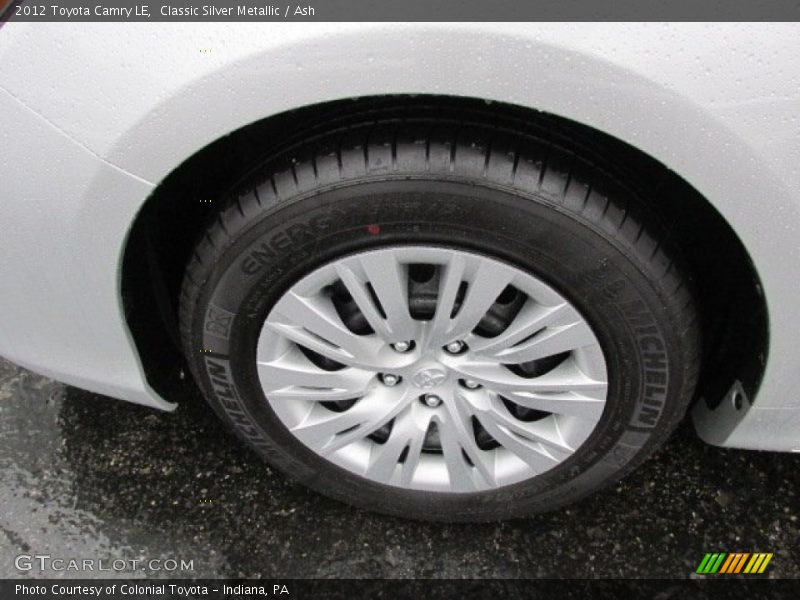 Classic Silver Metallic / Ash 2012 Toyota Camry LE