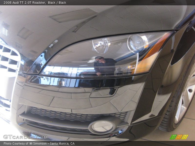 Black / Black 2008 Audi TT 2.0T Roadster