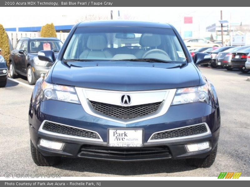 Bali Blue Pearl / Taupe Gray 2010 Acura MDX Technology