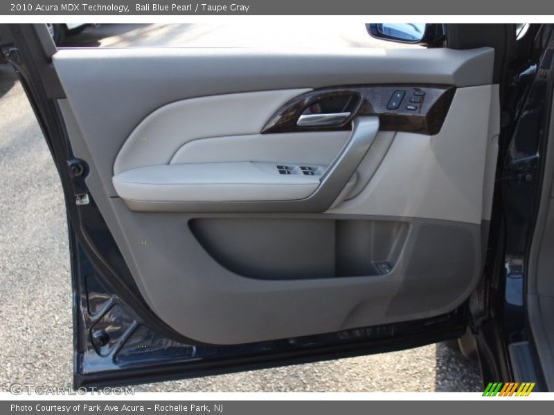 Bali Blue Pearl / Taupe Gray 2010 Acura MDX Technology
